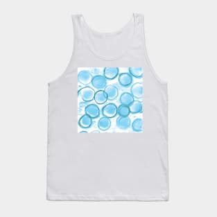 Blue Circles Tank Top